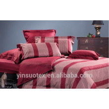 Conjunto de cama casa barato, conjunto de cama de poliéster 100%, conjunto de cama de flor impresso